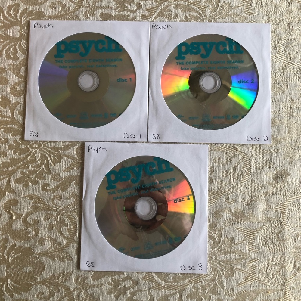 Psych Season 8 DVDs